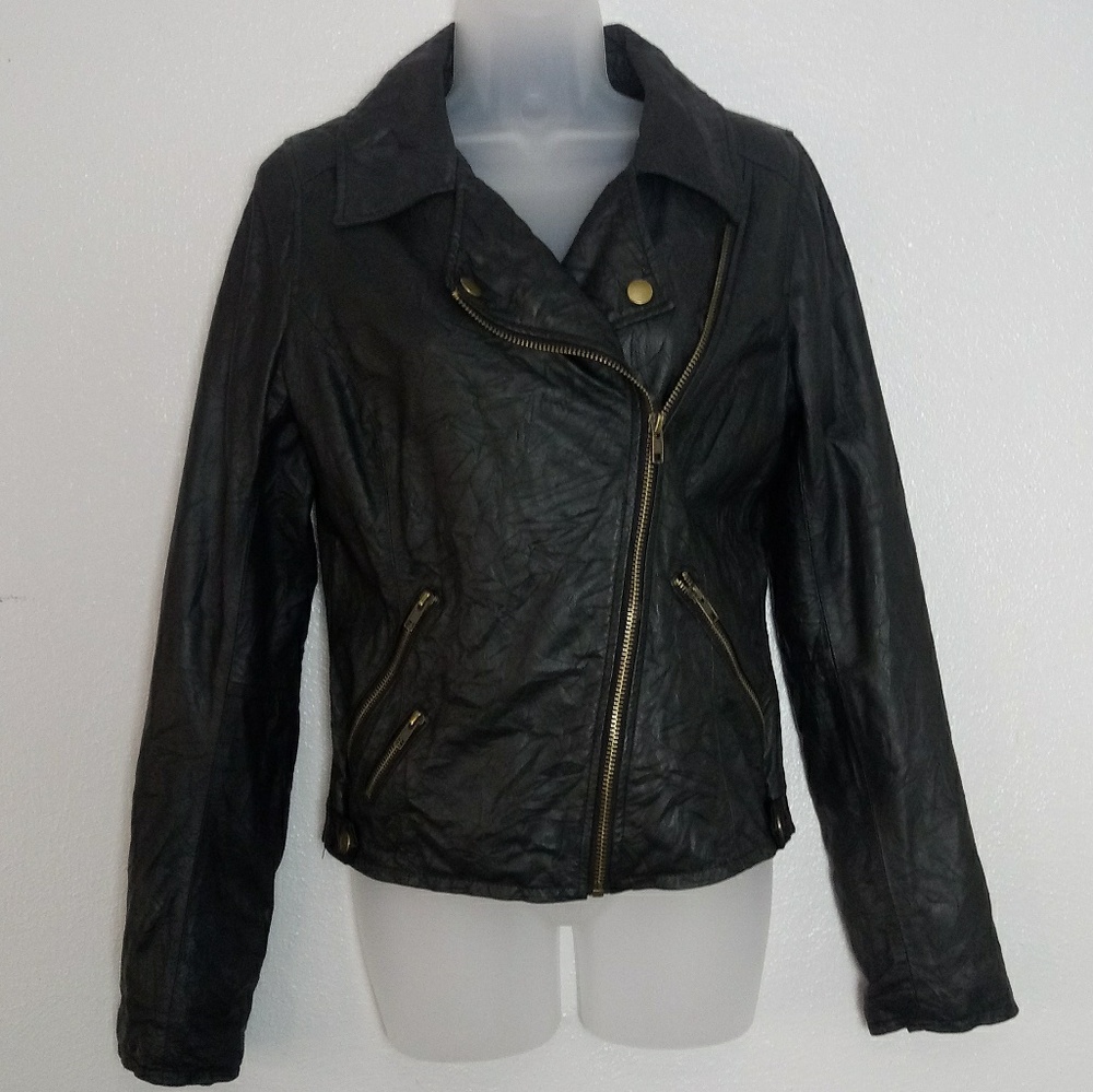 BB DAKOTA 100% Leather Jacket